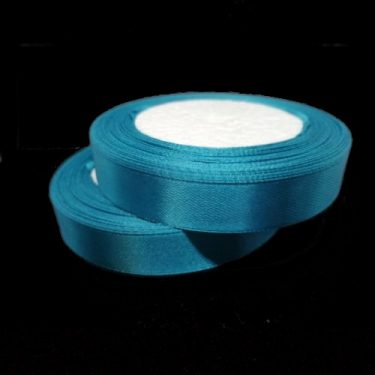 Szatén szalag, Égkék 15 mm / 23 m